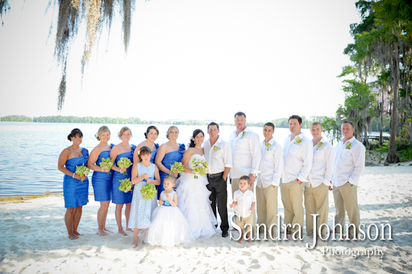 Best Paradise Cove at Buena Vista Watersports in Orlando, Florida wedding photographer - Sandra Johnson (SJFoto.com)
